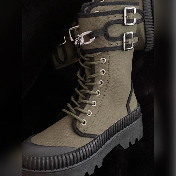 🖤 Military Canvas Boots 🖤 - Picture 6 of 6